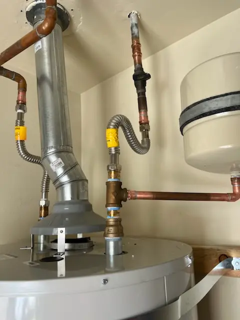 Water heater installation and plumbing repair in Browns Corner